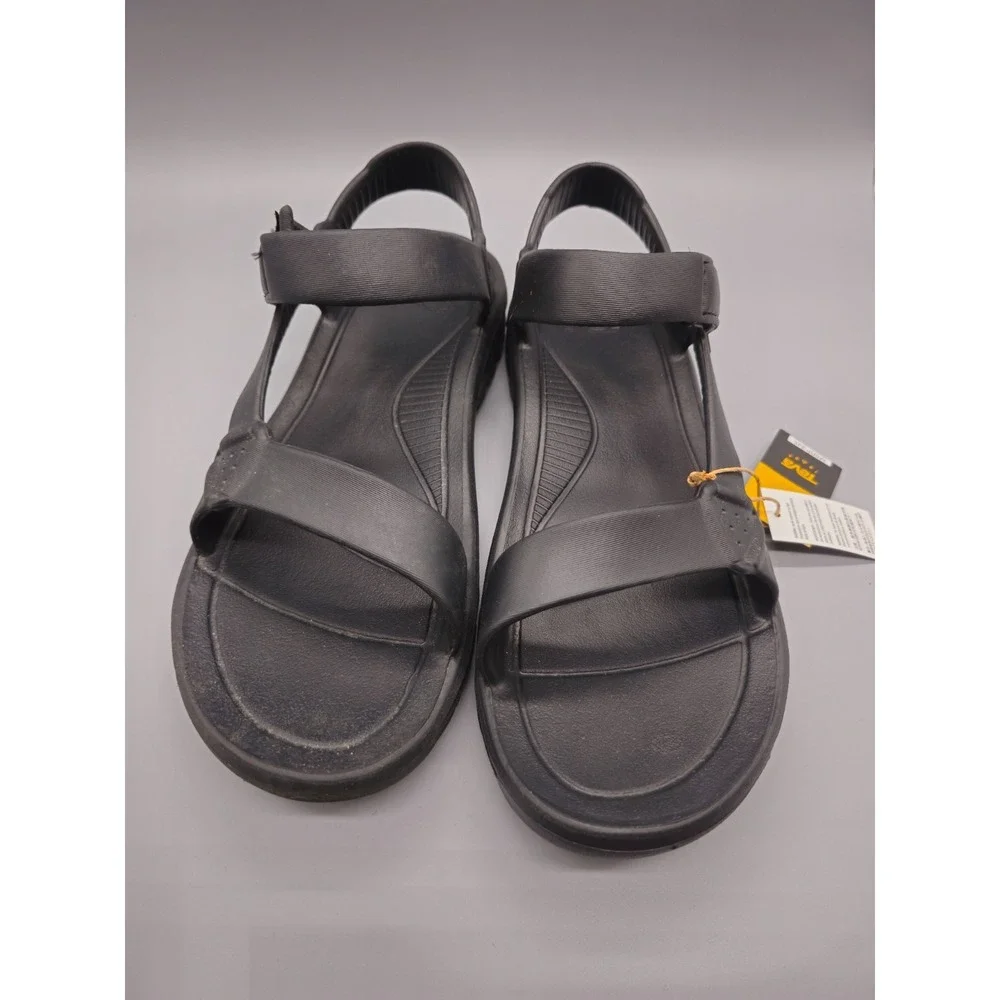 Teva Men's‎ Size 13 Hurricane Drift Sandals Black Lightweight
